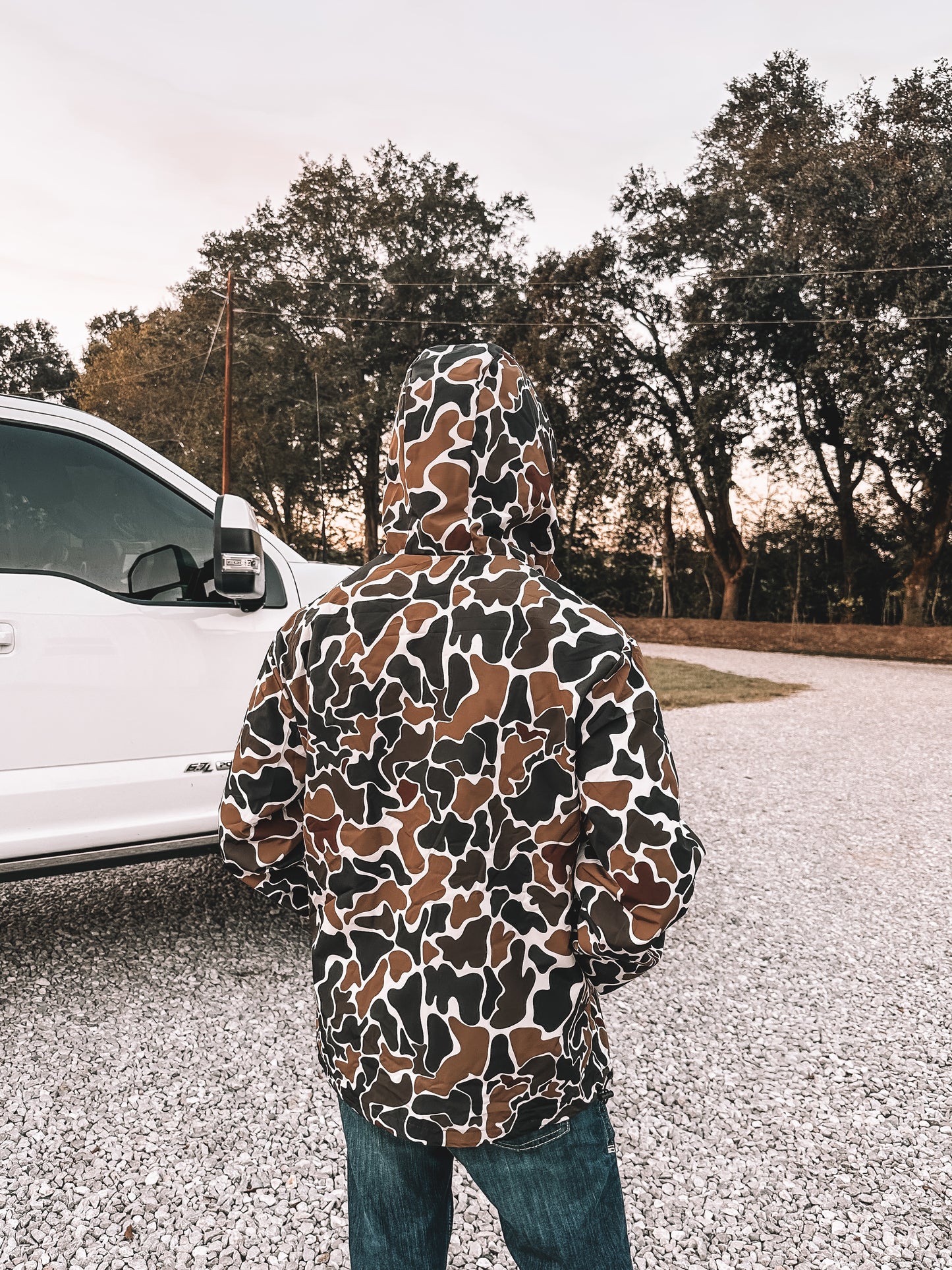 Camo Rain Coat PREORDER