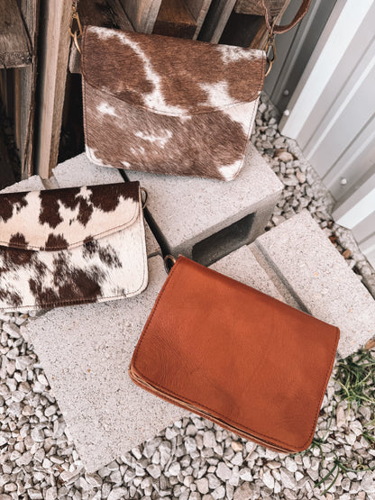Hasty Cowhide Crossbody