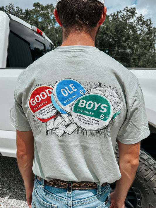 Good Ole Boy Men’s Tee ~ Buzz Pouches
