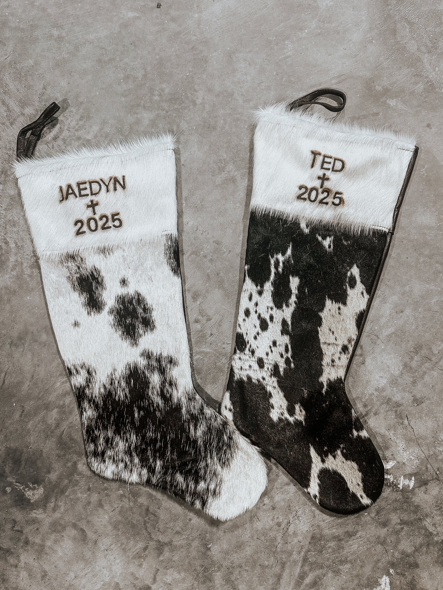 Cowhide Stocking