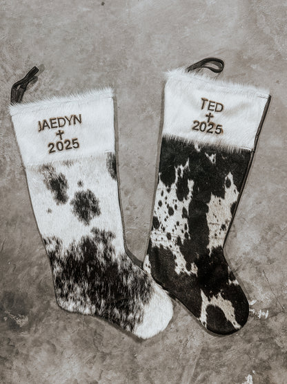 Cowhide Stocking