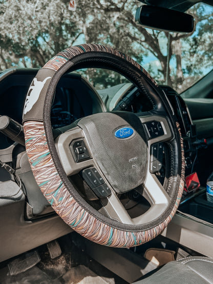 Shadow Grass Steering Wheel Cover