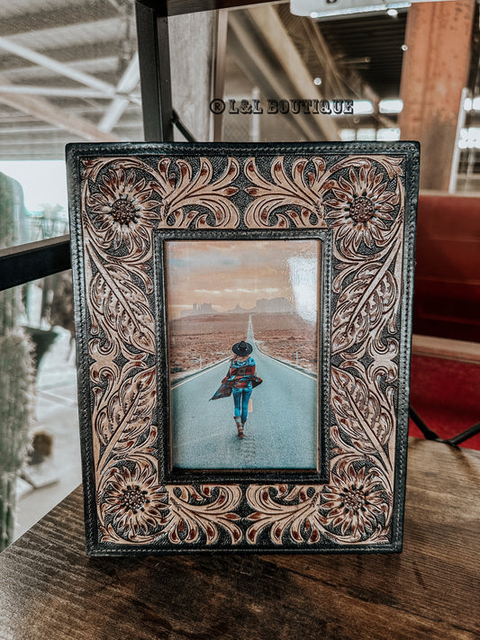 Wyburn Leather Picture Frame