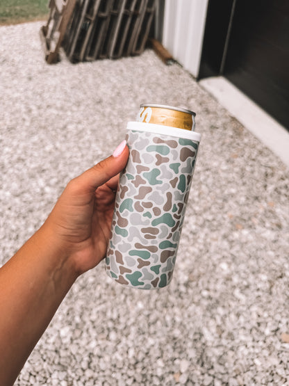 Hard Slim Koozie Ice Camo PREORDER