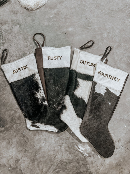 Cowhide Stocking