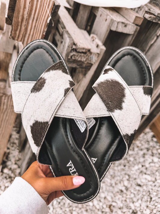 El Paso Cowhide Sandals