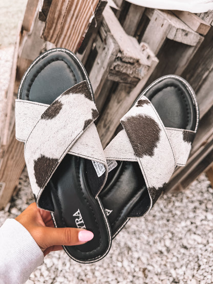 El Paso Cowhide Sandals