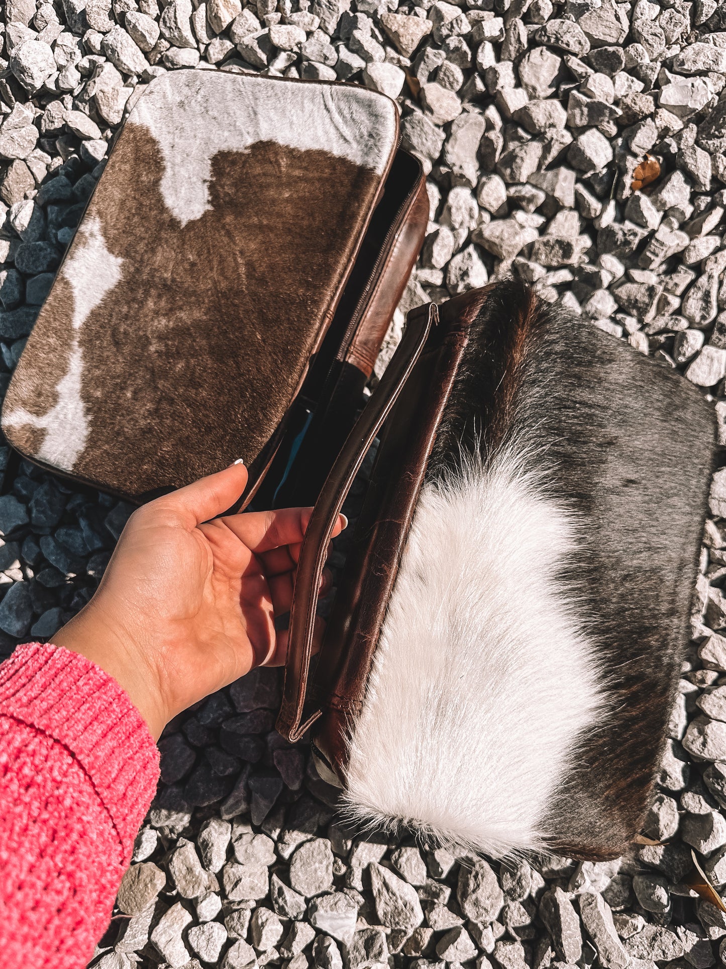 Cowhide & Leather Bible Case