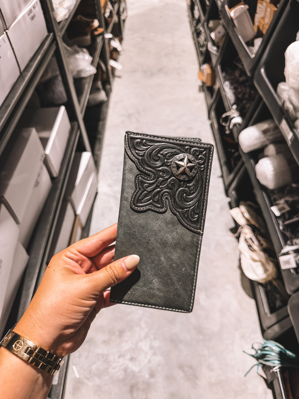Men’s Black Star Wallet