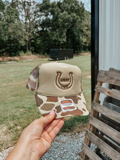 Howdy Horseshoe Trucker Hat