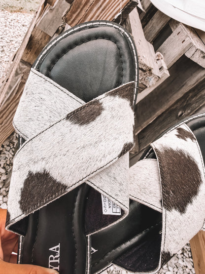 El Paso Cowhide Sandals