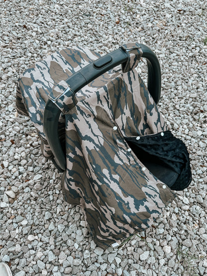 Bottomland Camo Car Seat Cover