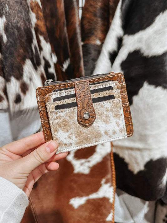 Wonder Credit Card Wallet in Caramel