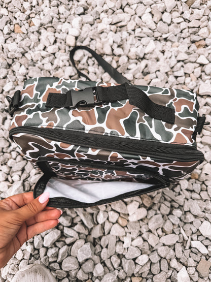 Old School Camo Lunch Bag
