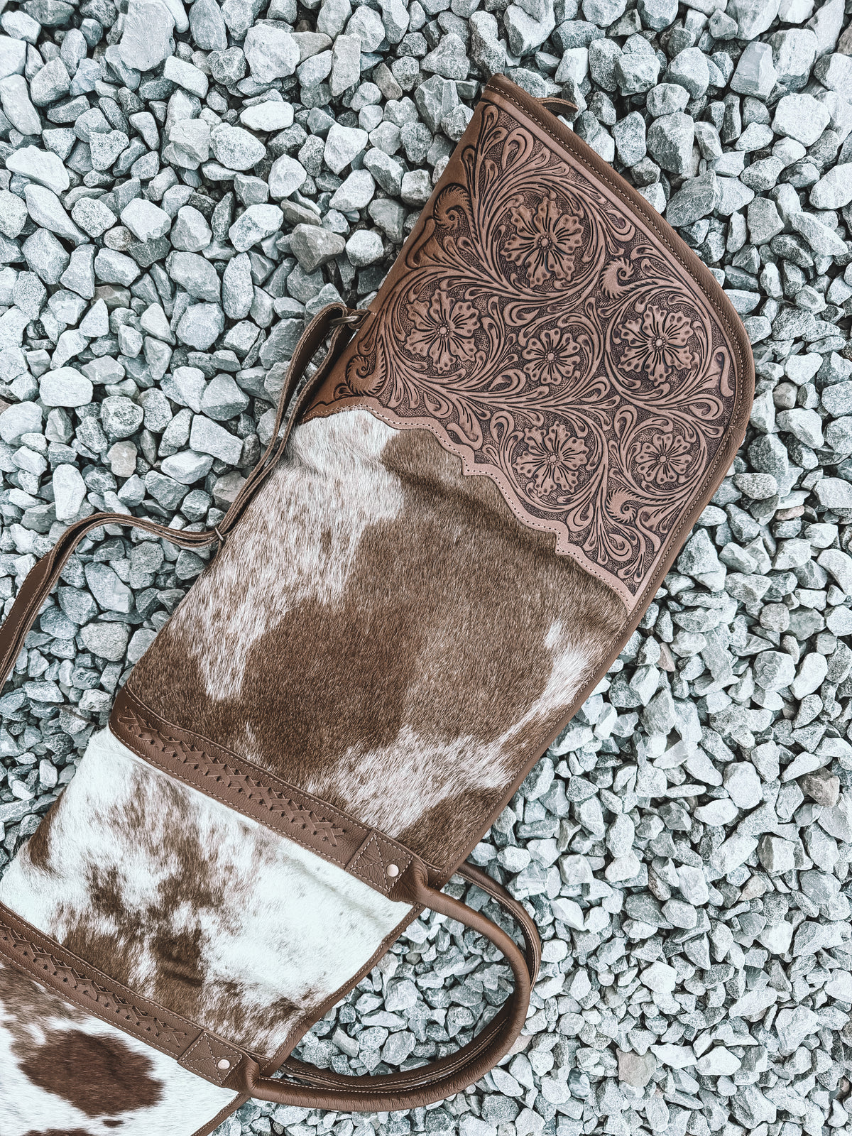 Redstone Cowhide & Tooled Leather Shotgun Sleeve