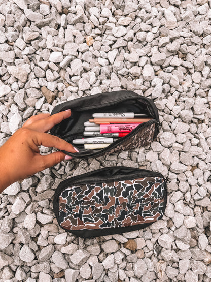 Camo Pencil Bag