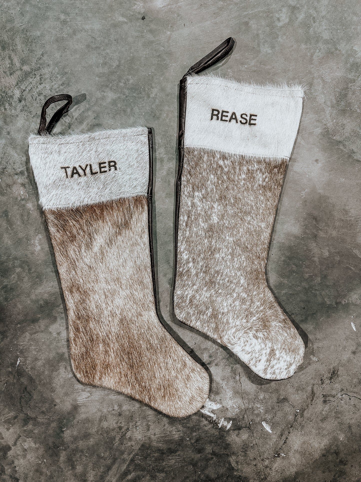 Cowhide Stocking