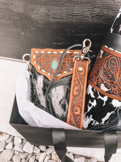Wyoming Crossbody Keychain Bundle