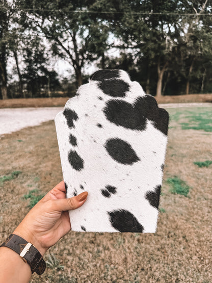 Thick Cowhide Necklace Stand