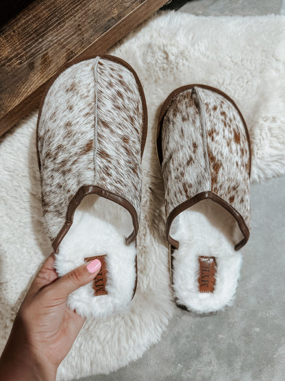 Swift Cowhide Slippers in Men’s