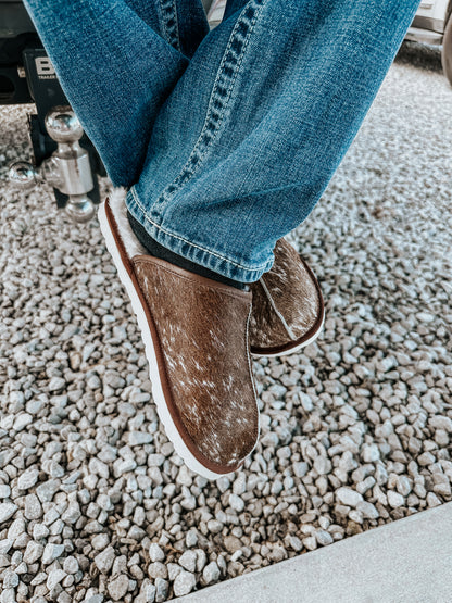 Swift Cowhide Slippers in Men’s
