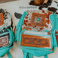 Turquoise is Back Buckle Backpack * Black Friday