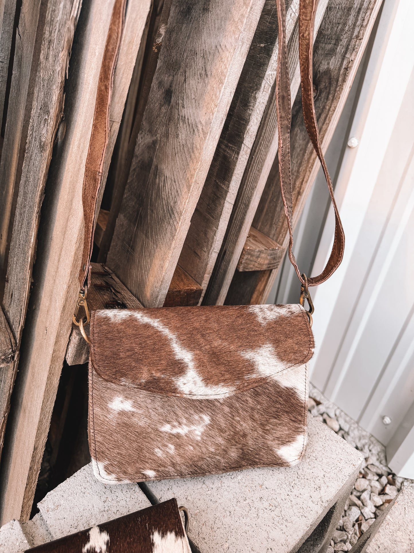 Hasty Cowhide Crossbody