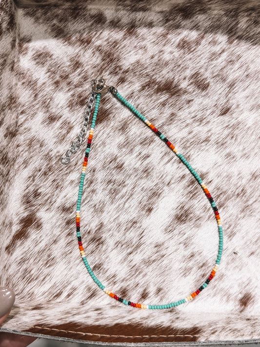 Beaded Choker Necklace