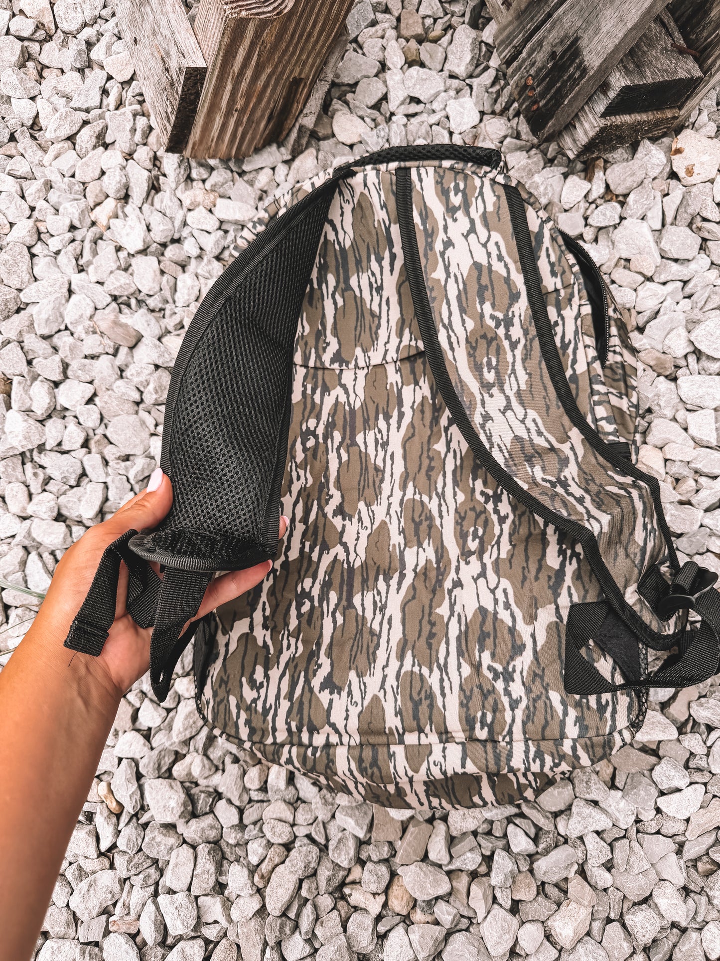 Camo School Backpack