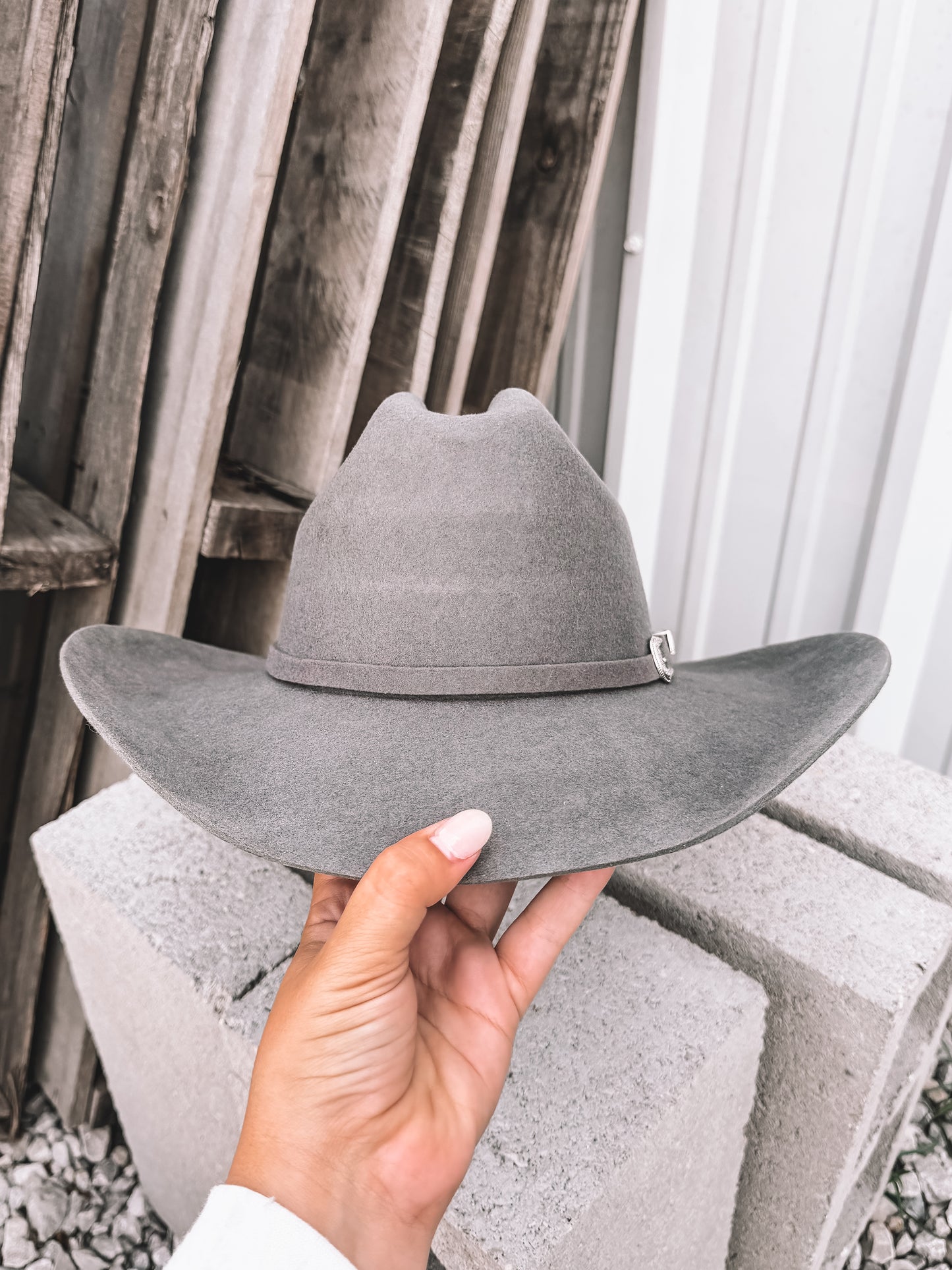 Cattleman Felt Cowboy Hat in Gunsmoke