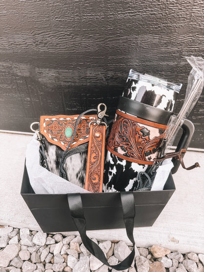 Wyoming Crossbody Keychain Bundle