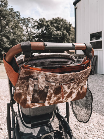 Cowhide Stroller Bag PREORDER