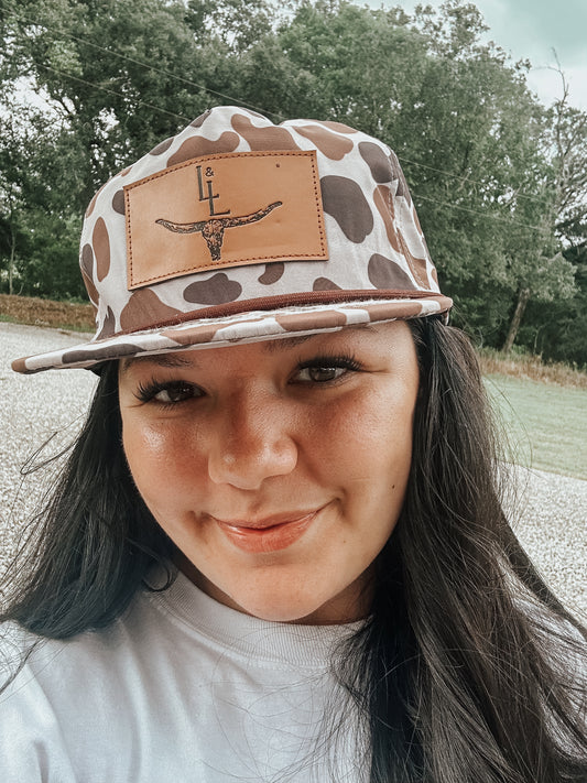 Camo L&L Longhorn Hat