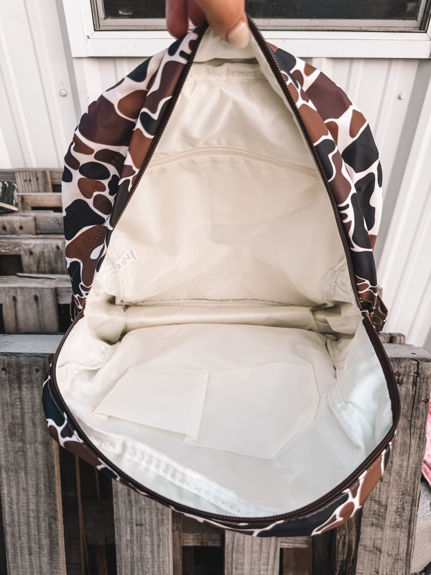 Old School Camo Backpack