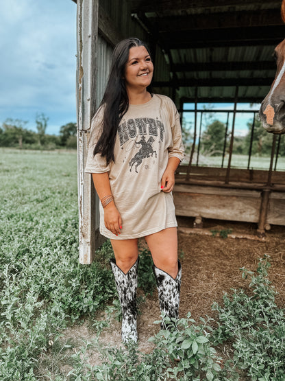 Howdy Roper Oversized Tshirt