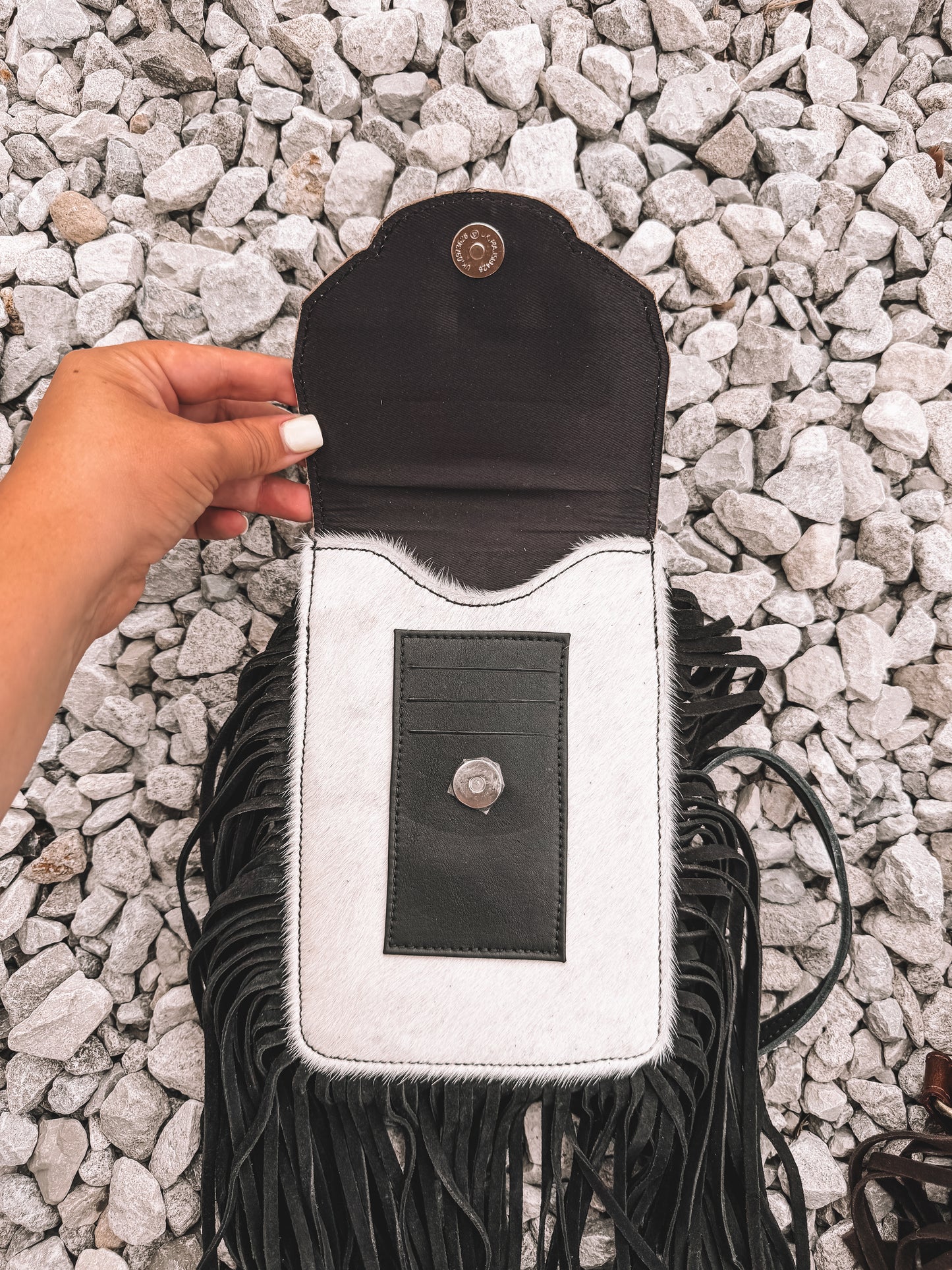 Ranch Cowhide Leather Crossbody