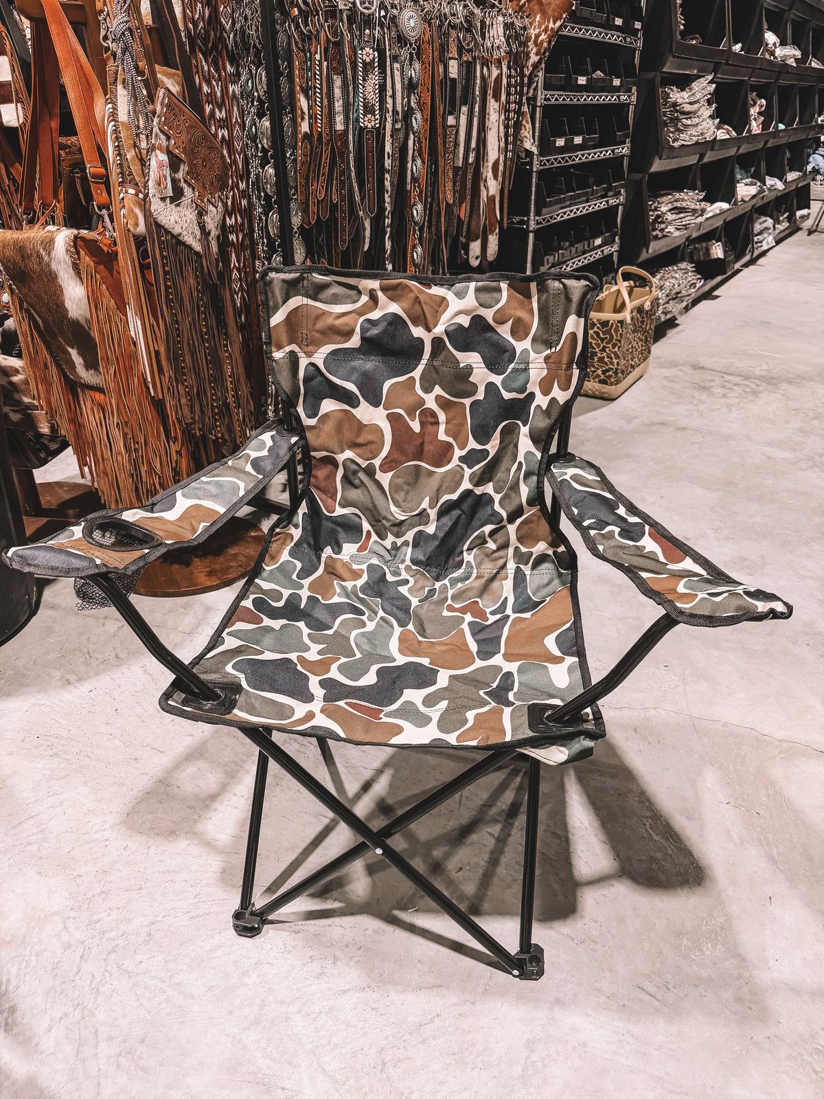 Old School Camo Lawn Chair - Adult PREORDER