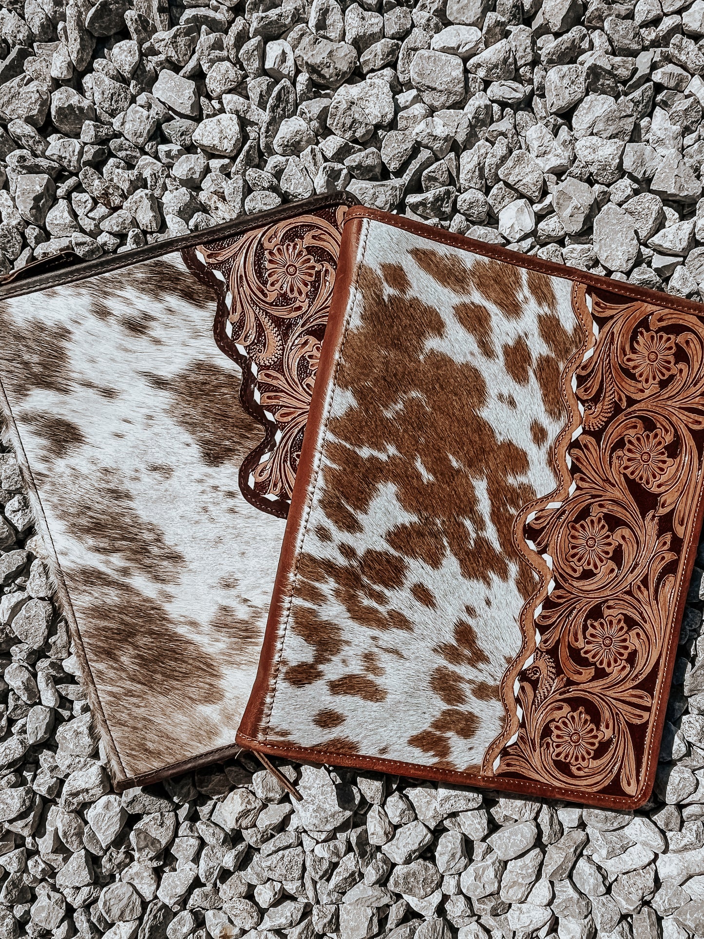 Cowhide Notepad/Clipboard