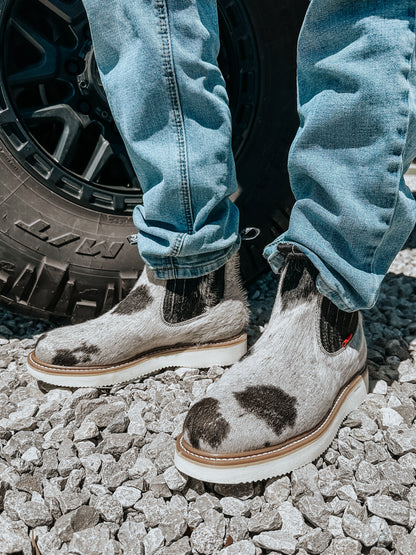Cowhide Lechera Boot in Men