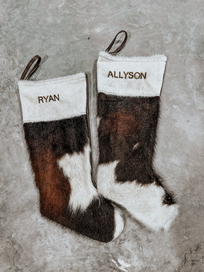 Cowhide Stocking