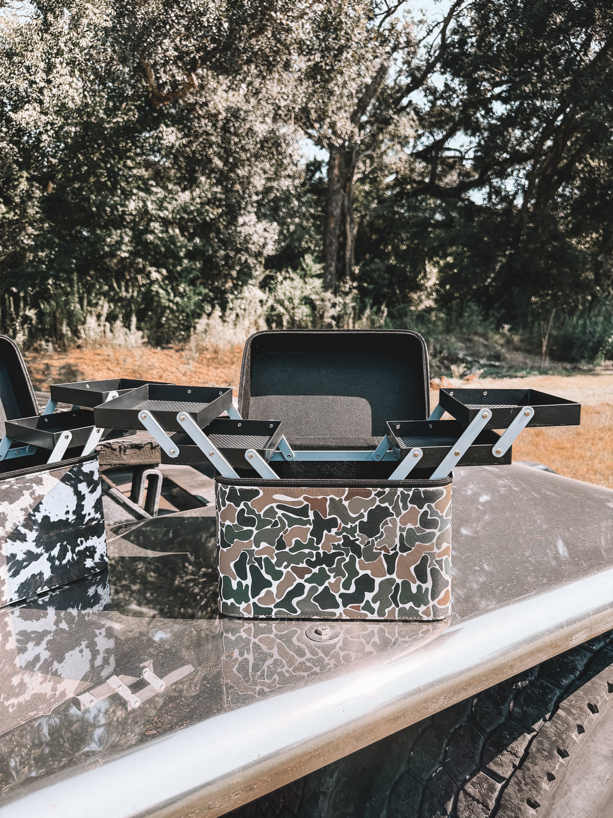 Oversized Makeup Box - Camo