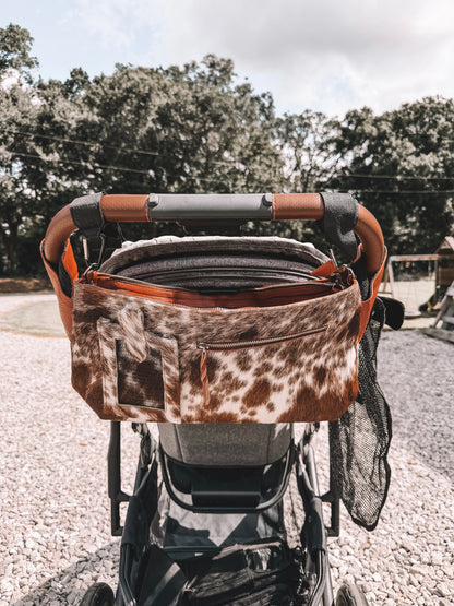 Cowhide Stroller Bag PREORDER