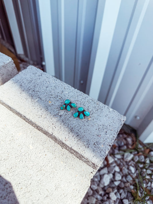 Dande Earrings in Turquoise