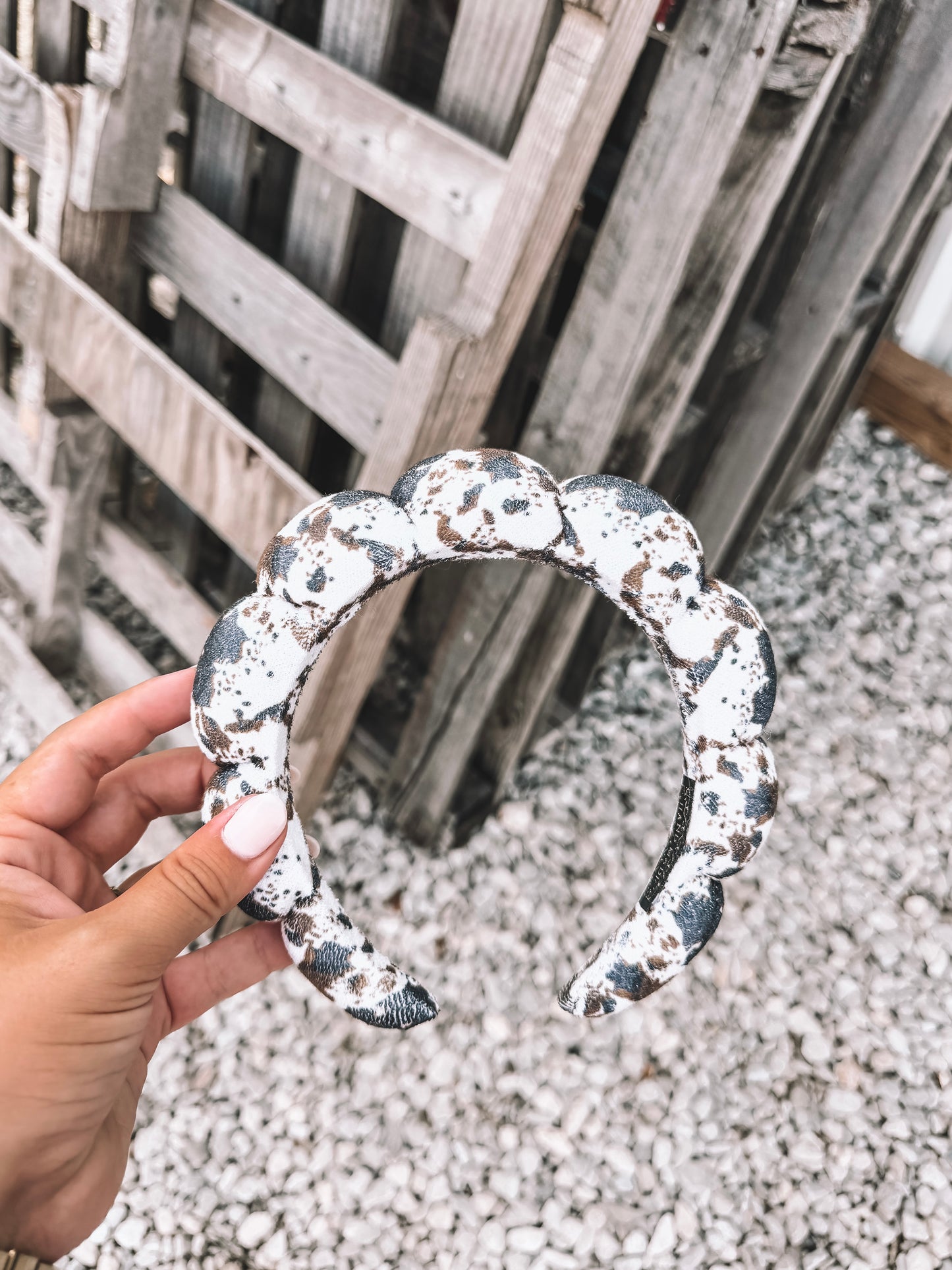 Self Care Headband - Cow