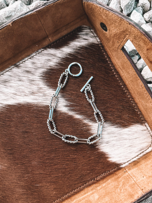 Paperclip Chain Bracelet