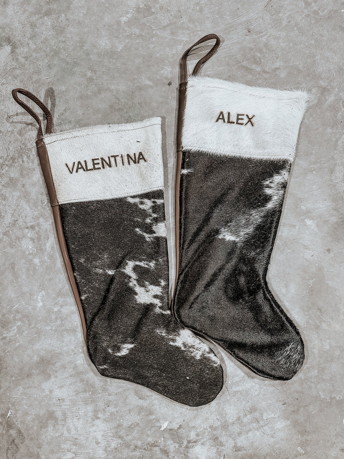 Cowhide Stocking