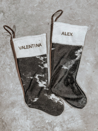 Cowhide Stocking