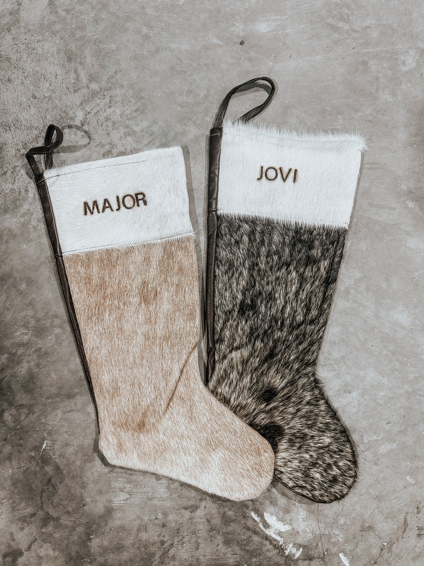 Cowhide Stocking