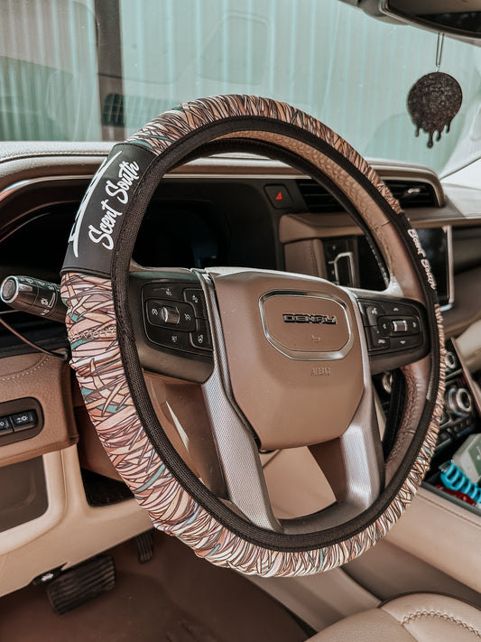 Shadow Grass Steering Wheel Cover