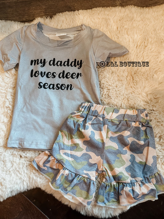 Daddy Loves Deer Season Set